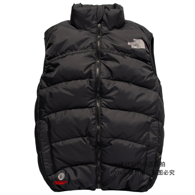 2011秋冬新款 <em>羽绒</em>御寒背心 拉链 <em>加厚</em> 男士羽