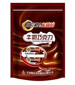  糖尿病食品  无糖食品 阿尔发牛奶巧克力/ 158g