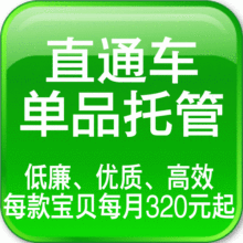 【四钻信誉】淘宝直通车单品托管优化 每月320元起 有10天体验期