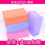 全国88包邮 彩色透明鞋盒 加厚塑料鞋盒子 翻盖式鞋盒 抽屉式靴盒
