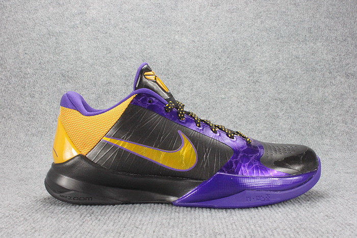 Genuine Nike Zoom Kobe VX Monopoly Bryant ZK5 Black Purple No 386430071