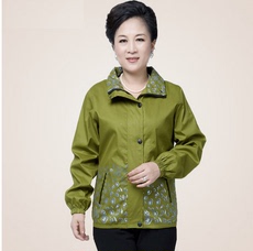 Одежда для дам 风奢尚品2014春装新款夹克茄克时尚棉服妈妈冬外套女装中年女装 Fngrade