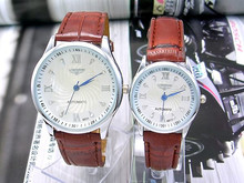 Relojes par correa [53833] pareja de moda hermosa morena de moda de ocio mesa salvaje caliente