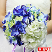 淘金币99元 简&middot;爱 新娘手捧花 韩式绣球手捧花  婚礼 结婚捧花