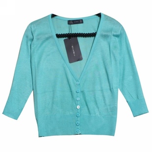 Special offer spring/summer 2012 sleeve knit shirt in  new  conditioning COPINE thin COPINE woman taking  Sun outside  summer shirt