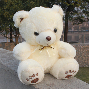 我想买一个小的泰迪熊,浅黄色 毛绒绒–淘宝文