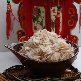  丹京 即食野生虾皮 宝宝高钙熟虾皮 鲜 特价250克/13.8元