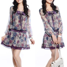 	  
	  <span class=H>连衣裙2010夏装新款</span> 雪纺 女装 时尚 ol 韩版 新品 正品