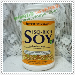  美国Jarrow Formulas 纯天然大豆蛋白粉(蛋白质高于安利) 908克