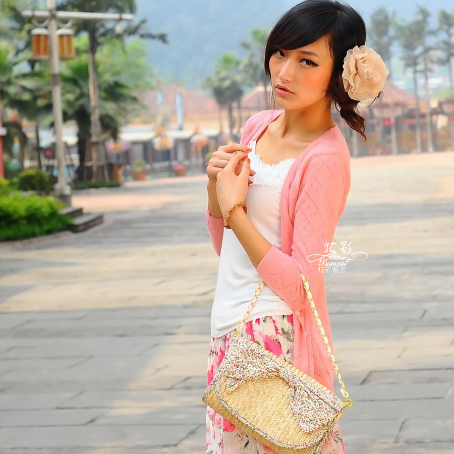 <em>针织</em>衫,2011helensky<em>大码</em> 纷繁色彩外套 仿<em>开衫</em>