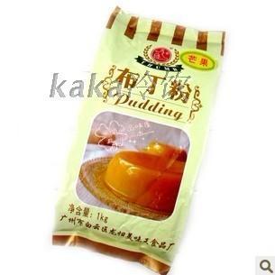  芒果布丁粉1kg/包 大拇指布丁果冻粉pk缤狗布丁粉 整箱批发特价