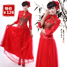 新娘装,旗袍网,淘宝网旗袍-婚纱礼服新娘 旗袍   旗袍 礼服新娘2011 结婚 旗袍 315