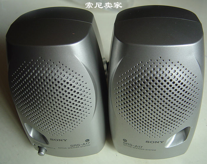 二手世界品牌日本名牌sony/索尼有源音响srs-a17