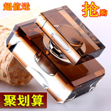 卡努奇正品高档汽车香水车内车载汽车车用水晶香水座/瓶 明仕