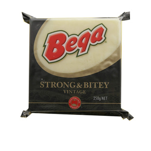  进口奶酪-BEGA百嘉浓味切达奶酪 250克 澳洲进口