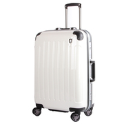 银座铝框拉杆箱万向轮旅行箱包20行李箱，皮箱子男女24寸28