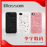 SwitchEasy Blossom 苹果iphone4 4S 玫瑰花 硅胶套/保护套 原装