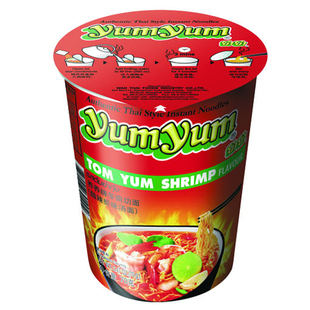  泰国进口方便面 养养酸辣虾味冬阴功面 杯装泡面 yumyum面 Y065