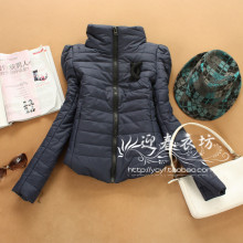 紫燕千娇11119立领短款棉衣外套修身2011冬装新款女装<span class=H>批发</span>