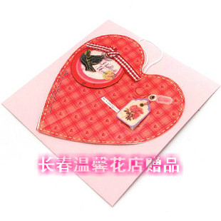  爱情生日卡片 生日贺卡 祝福卡片 赠送礼品 只送长春市内