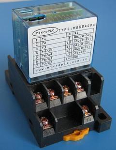 MG08ADDA型PLC 国产PLC 单片机学习板 工