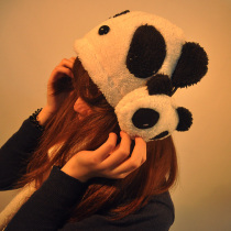 Teenage House Korea version of the super cute fluffy Panda ears sprouting affectedly sweet decorations warm winter ear muffs R01
