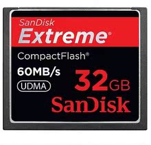 SanDisk 闪迪 Extreme CFX 32G 400X 60M/S UDMA 高速 CF卡