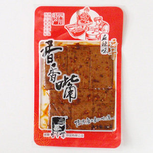 四川特产 零食 休闲食品 豆腐干 香香嘴豆干50克麻辣味