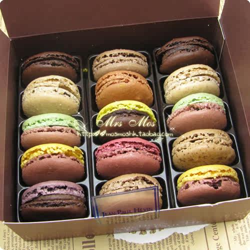[香港代购]法国<span class=H>Jean</span>-Paul H&eacute;vin 马卡龙macaron 15粒包邮
