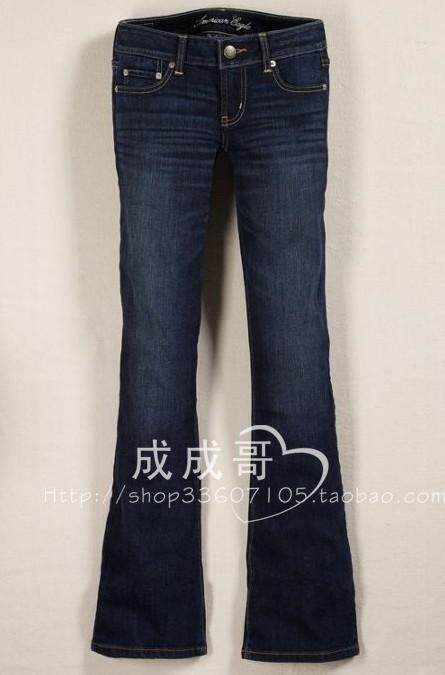 无需代购7702款：无敌显瘦American EagleSLIM BOOT <span class=H>JEAN</span> 牛仔裤