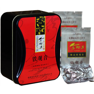  铁观音茶叶正品 新茶叶 铁观音茶叶70克罐装特级 金御芳牌茶叶