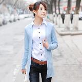 尔朴树 10新秋装 气质非凡 甜美小女人 长款外套针织开衫 爆卖!