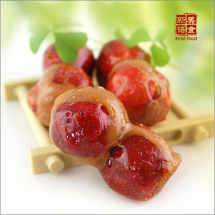  京味[御食园 膨化冰糖葫芦]冻干山楂果 老北京特产酸甜休闲零食品
