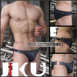 <span class=H>皇冠</span>正品 三条包邮:柔软 仿<span class=H>牛仔</span>面料 性感低腰 男士内<span class=H>裤</span>三角<span class=H>裤</span>