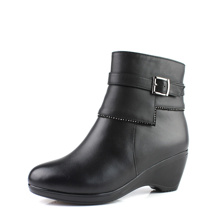 【多图】羊毛女棉皮鞋 - 羊毛女棉皮鞋品牌|价格