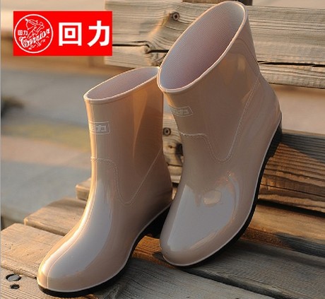 上海回力雨鞋 女款套鞋胶鞋水鞋鞋子晴雨鞋半