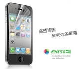 杰森克斯 iPhone4/4S高清保护膜 屏幕防护贴膜 竹炭清洁擦布