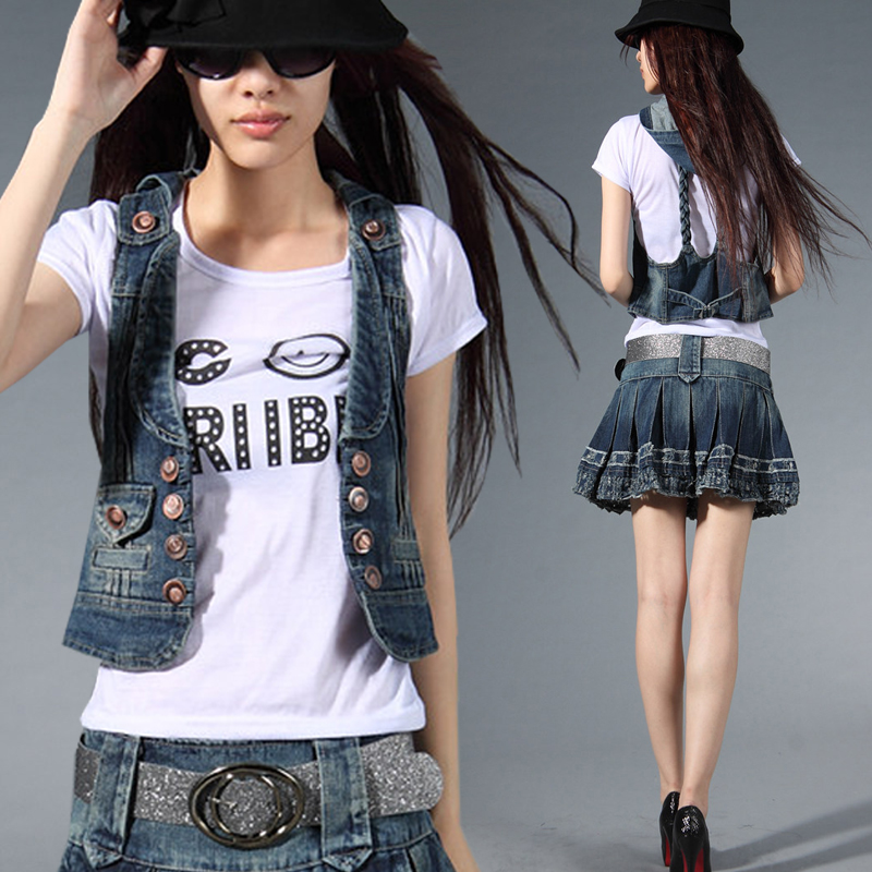 Cowboy vest 2019 spring and autumn Sleeveless Denim vest have cash less than that is registered in the accounts Vest waistcoat Hooded Vest jacketin the Women's clothing/Boutique , Maga category - from Buy2taobao.com to provide professional Taobao agent buy service