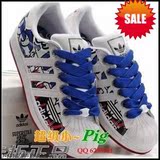 2010情侣新款阿迪达斯专柜正品运动鞋adidas三叶草板鞋英伦男女鞋