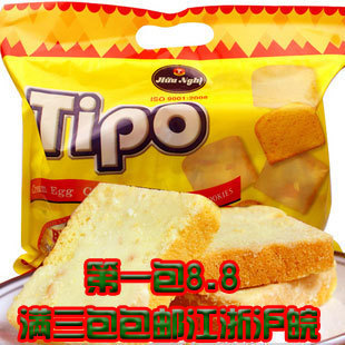  tipo越南面包干正宗越南进口白巧克力面包干300g 3包包邮江浙沪皖