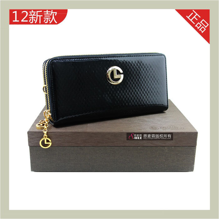 <span class=H>金利来</span>/Goldlion 专柜正品真皮<span class=H>女</span>士手包钱包票夹手拿包