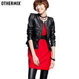 七格格Othermix2012秋冬 黑长袖休闲西装外套 12J40051