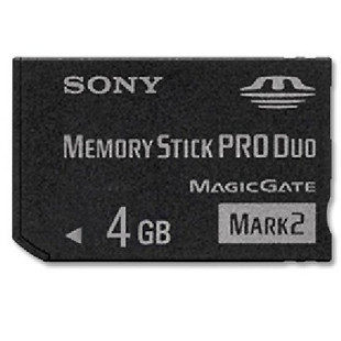Sony索尼记忆棒 4G 短棒 MS卡<span class=H>PSP</span>记忆棒4g 索尼相机卡 正品原装