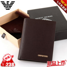 2012�¿�Armani/������ ��Ʒ ��ʿ Ǯ�� ţƤ Ǯ�� ��ʽ/���Ƥ��