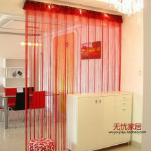 无忧家居 加密型成品线帘 做隔断玄关/窗帘装饰 单色线帘 特价