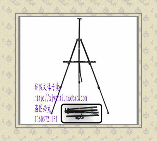 实体批发/黑铁画架/写生架/三角画架/展览架/展架/X架\易拉宝