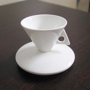 浓缩咖啡杯骨瓷套装 创意咖啡杯子 意式咖啡杯纯白 出口