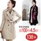 2012春裝 新款韓版長款風衣外套女士春秋款大碼女裝胖mm春裝新品