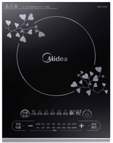 Midea/美的 <span class=H>ST</span><span class=H>2106</span> 电磁炉 送汤锅炒锅 全国联保 电池炉 特价包邮