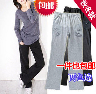 店庆秒杀！孕妇装 韩版 秋冬修身孕妇运动裤、托腹裤K9002包邮